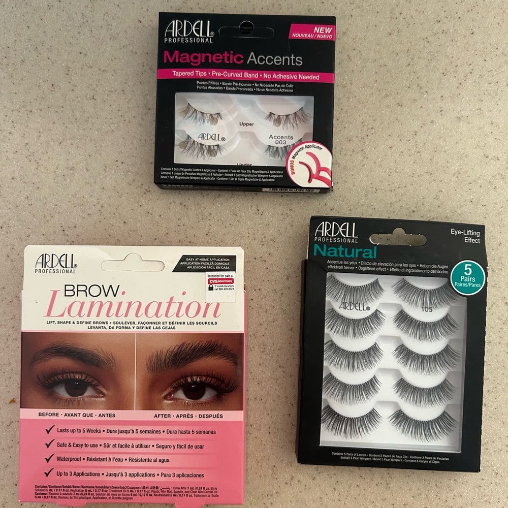 Ardell Magnetic and Natural Lash Collection and Brow Bundle